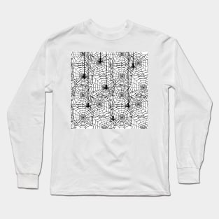 Spider Cob Web Halloween Long Sleeve T-Shirt